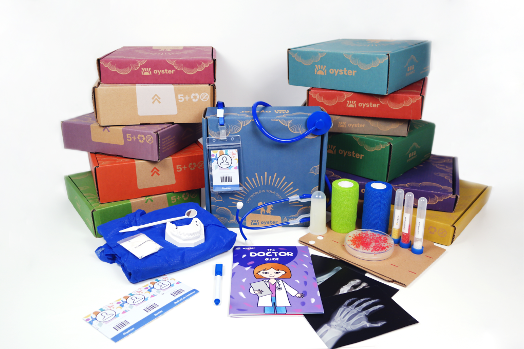 Science Activity Box Science and Art Activity Box by Oyster Kit